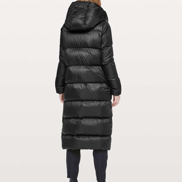 Lululemon Cloudscape Wrap Coat – Black – Size 8 - Picture 3 of 15
